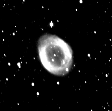 Der Ringnebel M57 in der Leier